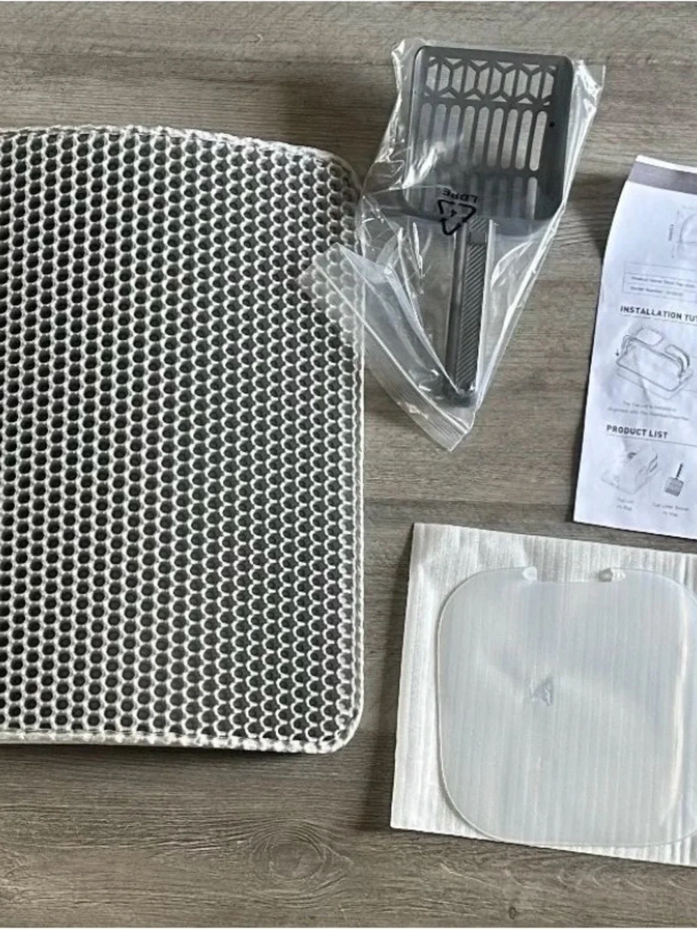 NEW Enclosed Stainless Steel Litter Box